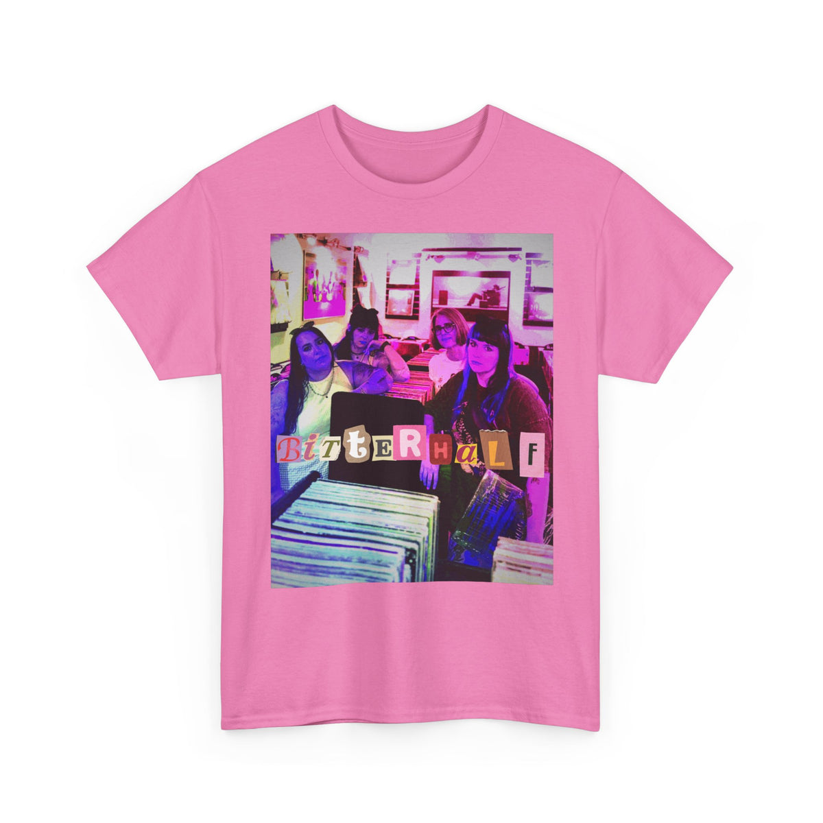 Bitterhalf Photo Collage Tee | Retro Band Artwork