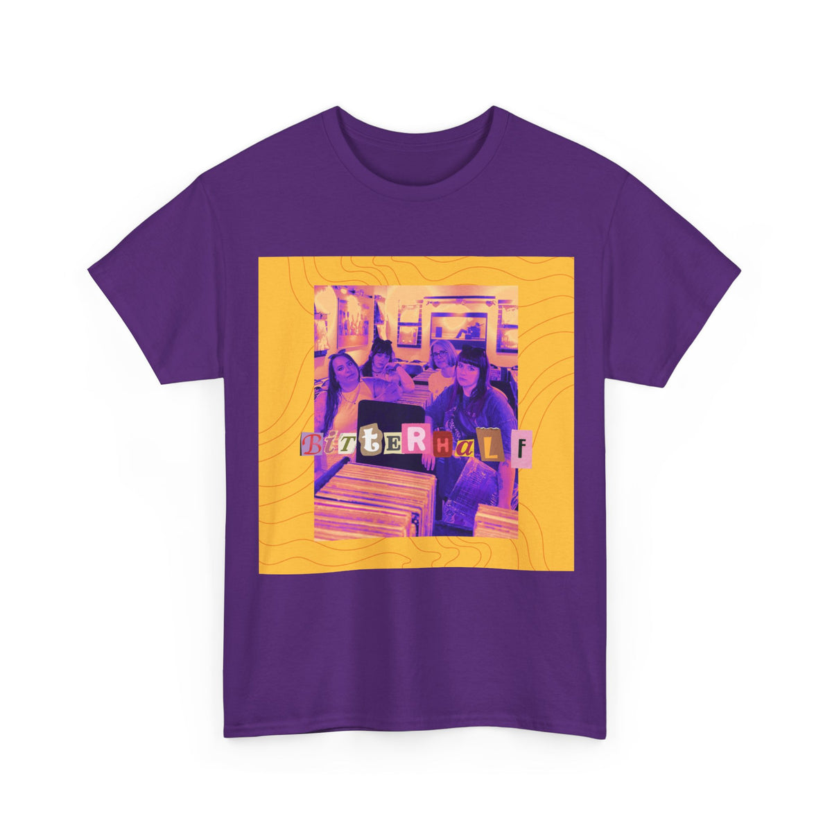 Bitterhalf Photo Collage Tee | Retro Band Artwork