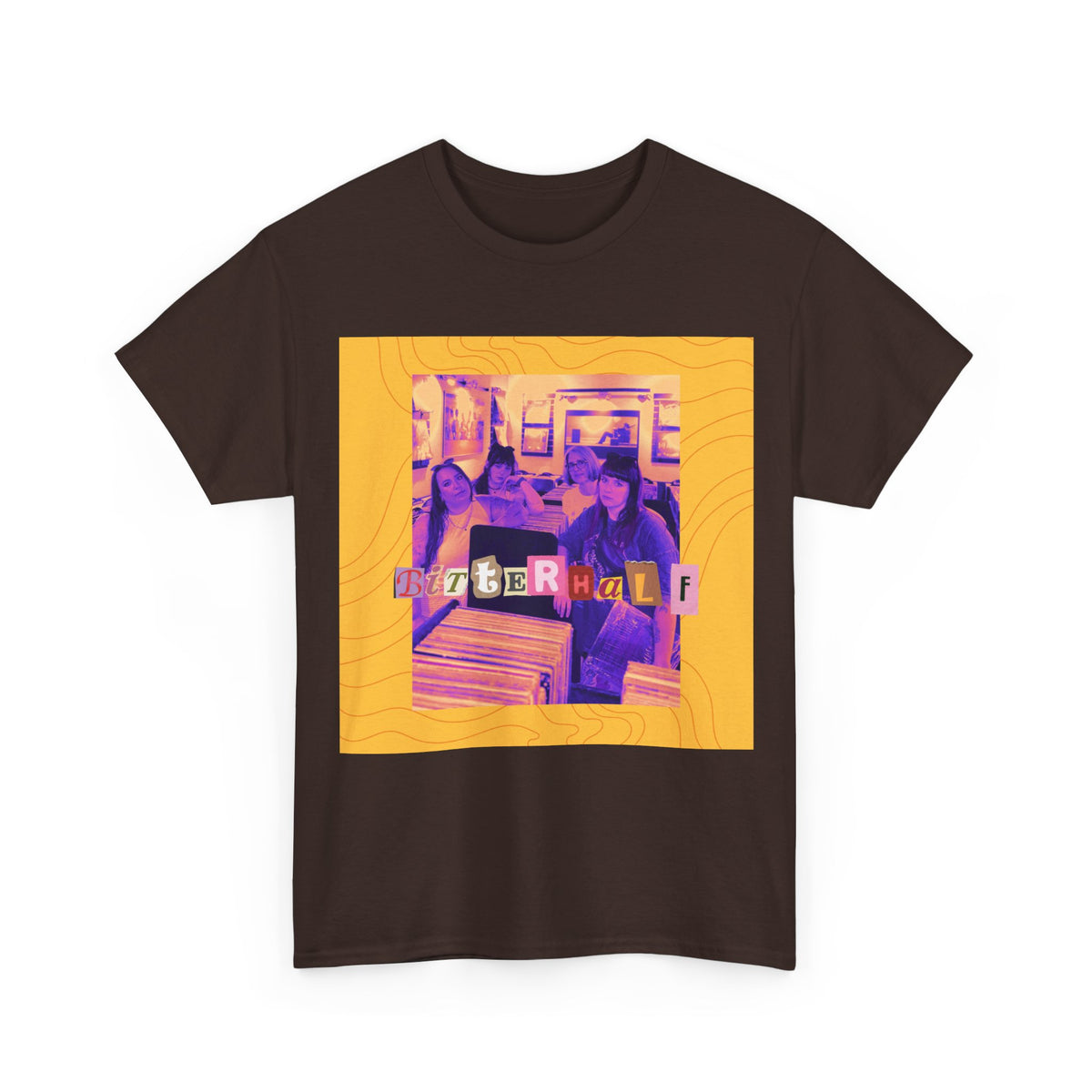 Bitterhalf Photo Collage Tee | Retro Band Artwork